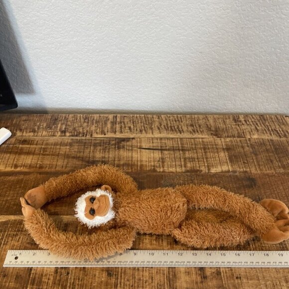 Steven Smith Plush Long Arm Monkey Plush Animal Toy 19” Brown Gibbon - Picture 7 of 8